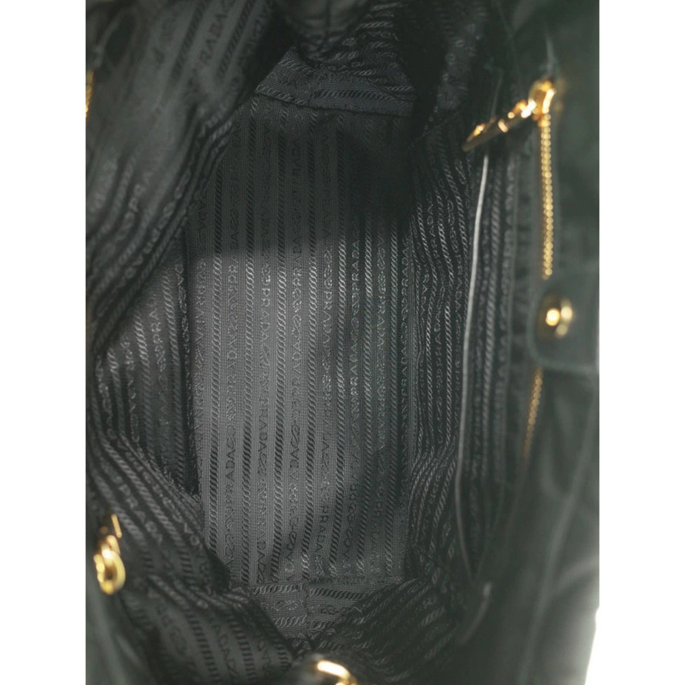 Prada Tessuto Impuntu Quilted Shoulder Bag black - Picture 3 of 9